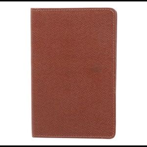 Louis Vuitton Cross-Grain Taiga Passport Cover